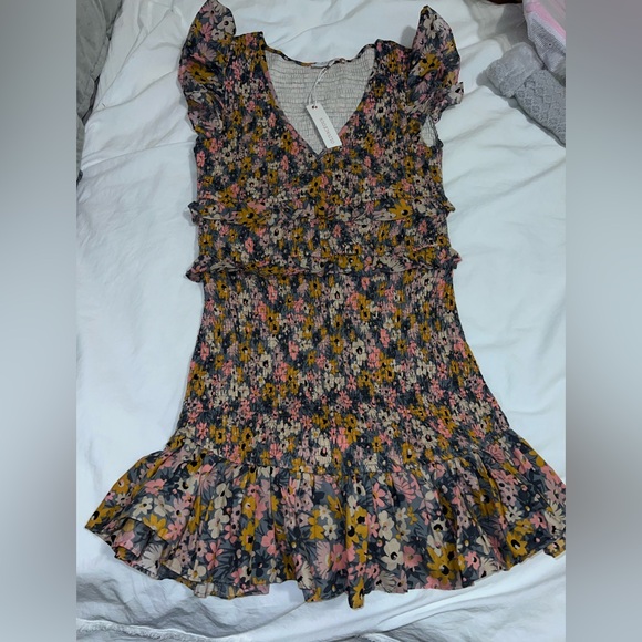 Floral Ruffle Dress - Picture 3 of 5